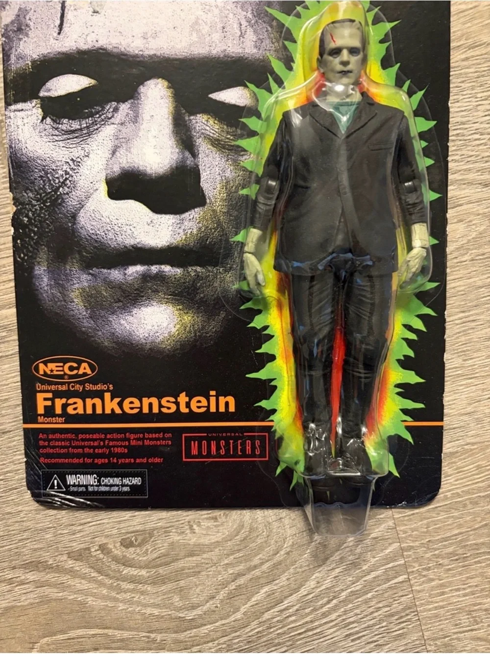 NECA Frankenstein Universal Monsters Action Figure - Black & Green